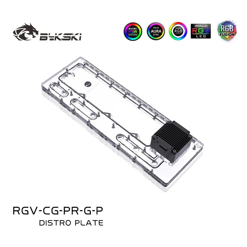 BYKSKI RGV-CG-PR-G-P Acrylic T - đánh giá và giá Distro Plate Ddc Pump Combo