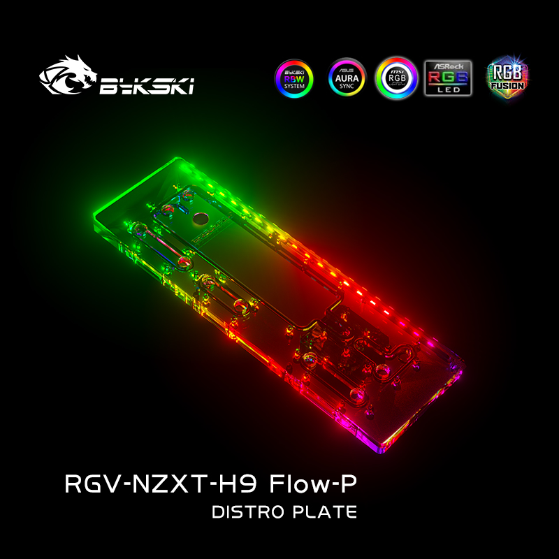 Bykski RGV-NZXT-H9 FIow-P Acry - đánh giá và giá Distro Plate Ddc Pump Combo